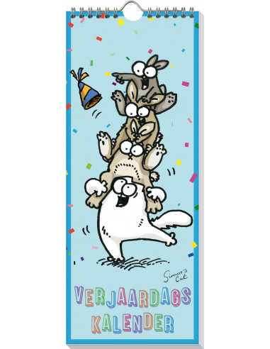 Verjaardagskalender - Simon's cat los