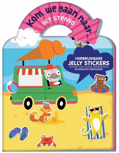 Jelly stickerboek - Kom, we gaan naar...