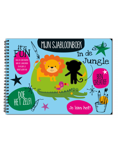 Mijn sjabloonboek - In de jungle