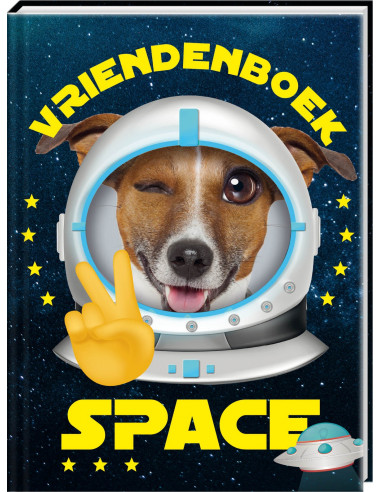 Vriendenboek - Space Dog