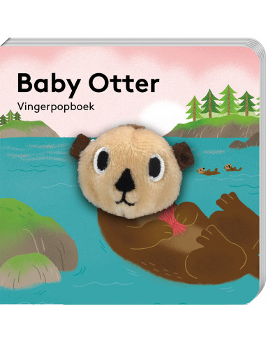 Vingerpopboekje Baby Otter