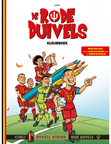 De Rode Duivels: Kleurboek