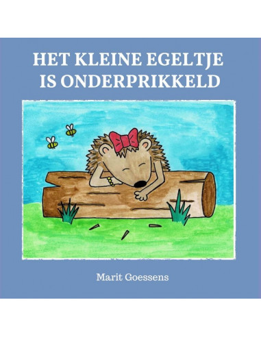 Het kleine egeltje is onderprikkeld