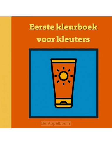 Eerste kleurboek voor kleuters :: Strand