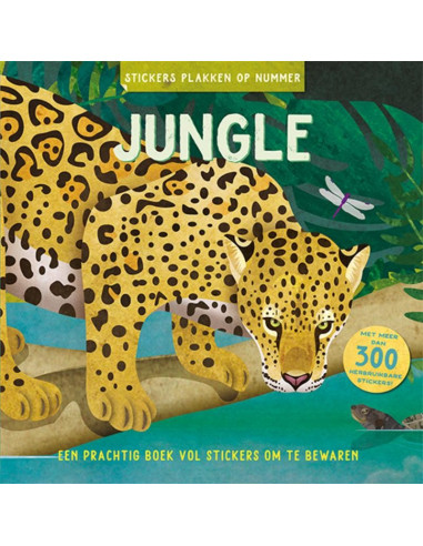 Stickers plakken op nummer - Jungle