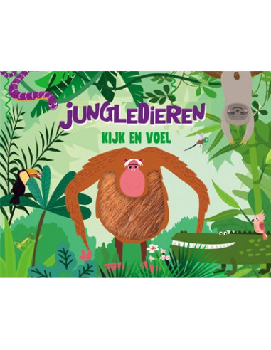 Kijk en voel - Jungledieren