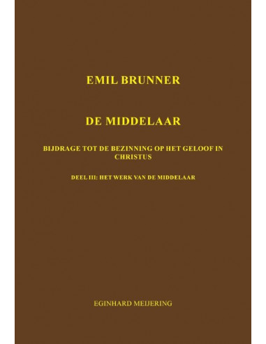 Emil Brunner De Middelaar / 3