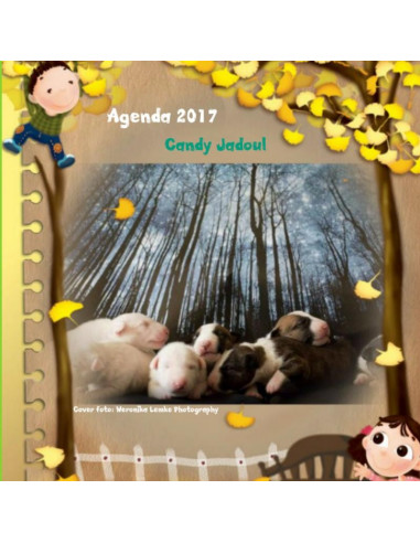 Agenda klein bull terrier friends / 2017