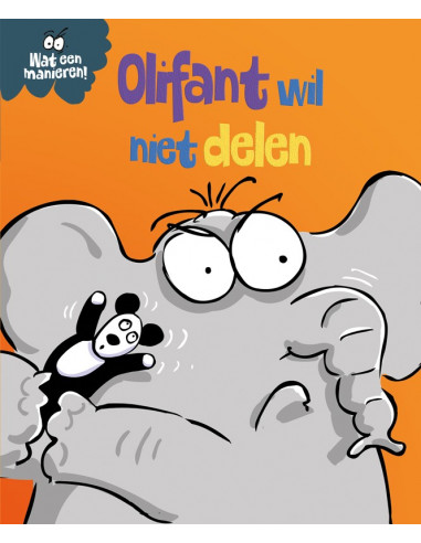 Olifant wil niet delen