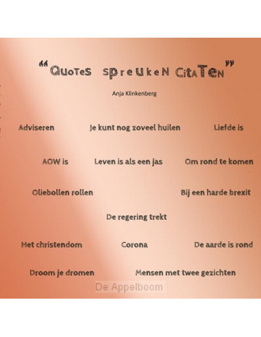 Citaten Spreuken Quotes .