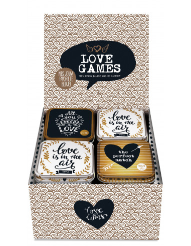 Display Love games - 2 x 6 ex