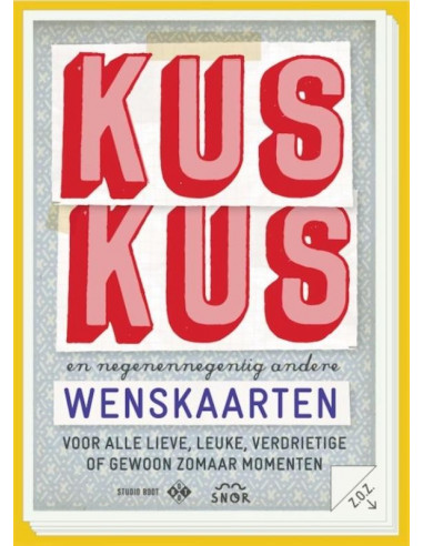 Kus kus en 99 andere wenskaarten