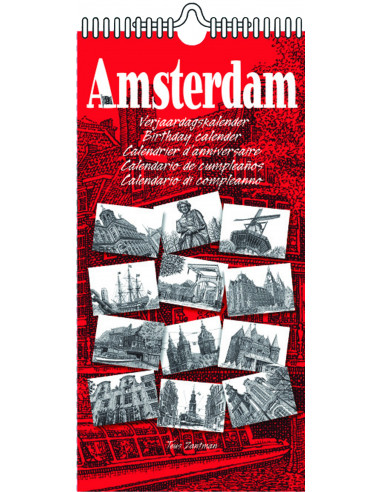 Amsterdam verjaardagskalender