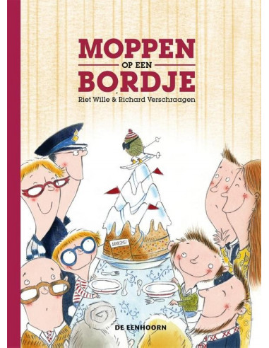 Moppen op een bordje