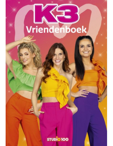 K3 : vriendenboek - Alle kleuren