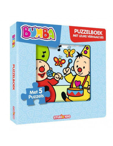 Puzzelboek met leuke verhaaltjes