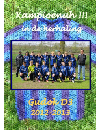 Gudok D3 2012-2013 Kampioenuh!!! in de h