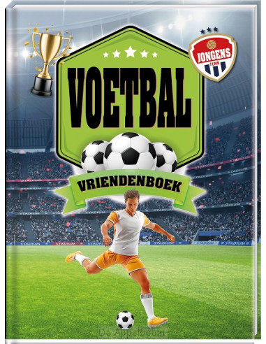 Vriendenboek voetbal jongens