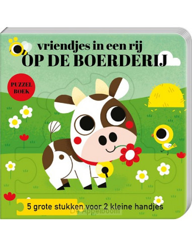 Puzzelboek vriendjes In een rij - Op de 