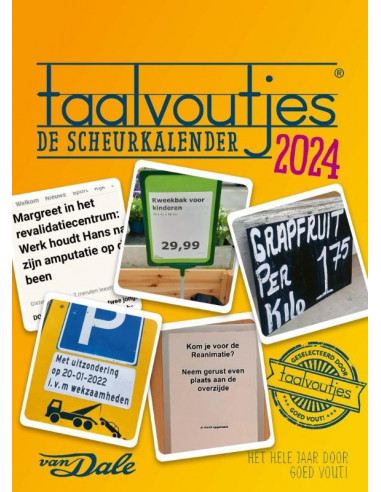 Taalvoutjes - de scheurkalender / 2024