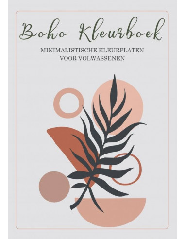 Boho Kleurboek - Minimalistische Kleurpl