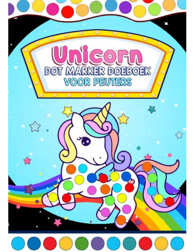 Unicorn Dot Marker - Doeboek voor Peuter