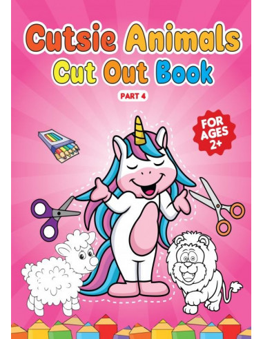 Cutsie Animals - Cut out book