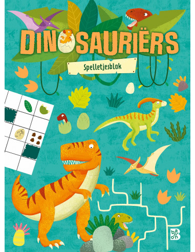 Dinosauriërs spelletjesblok