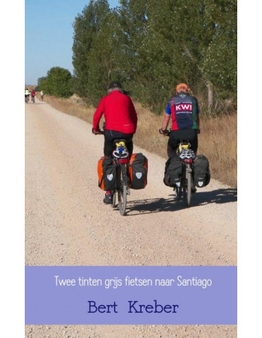 Twee tinten grijs fietsen naar Santiago