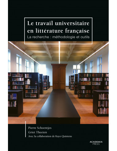 Le travail universitaire en litterature 