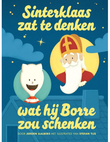 Sinterklaas zat te denken wat hij Borre 