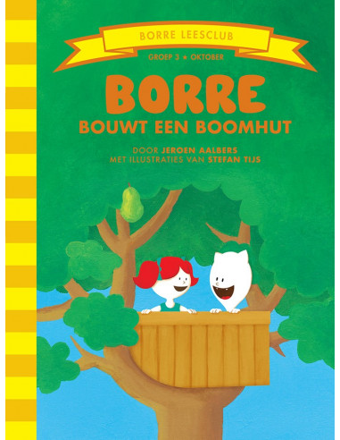 Borre bouwt een boomhut