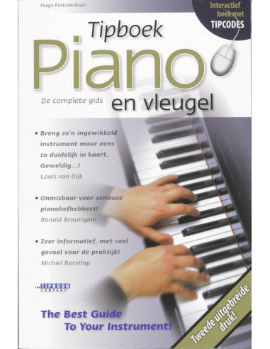 Tipboek Piano en vleugel