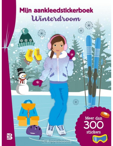 Mijn aankleedstickerboek: winterdroom