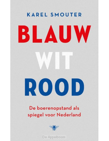 Blauw wit rood