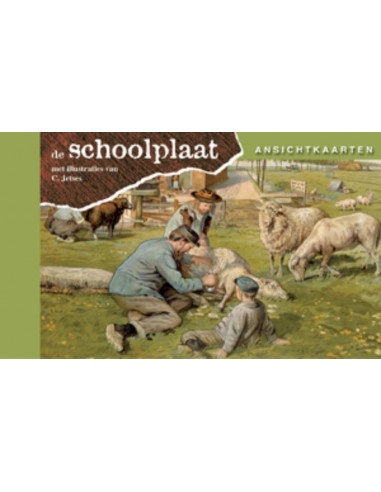 Ansichtkaarten, de Schoolplaat / Het Vol