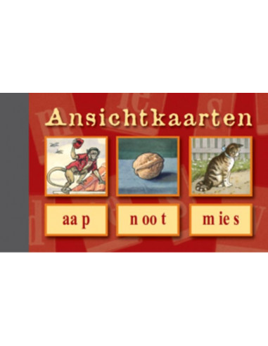 Ansichtkaarten, Aap - Noot - Mies