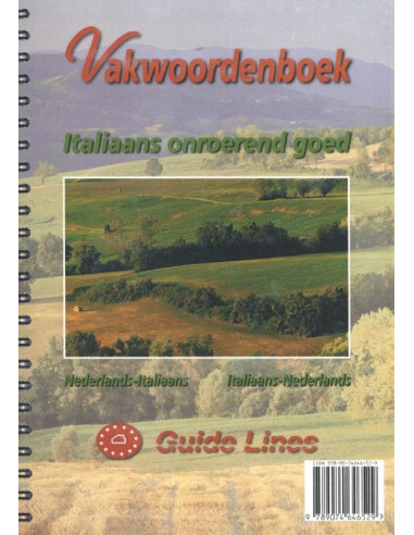 Vakwoordenboek / Italiaans onroerend goe