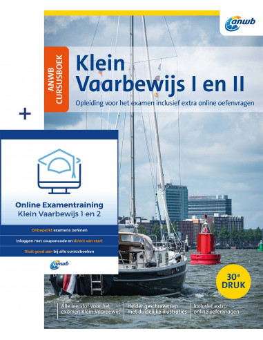 ANWB Cursusboek Klein Vaarbewijs I en II