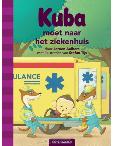 Kuba moet naar het ziekenhuis