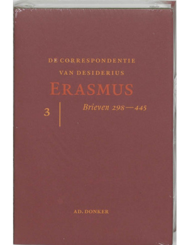 De correspondentie van Erasmus / 3