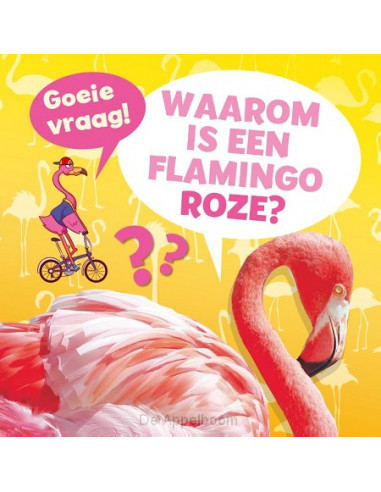 Waarom is een flamingo roze?