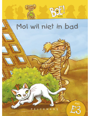 Mol wil niet in bad