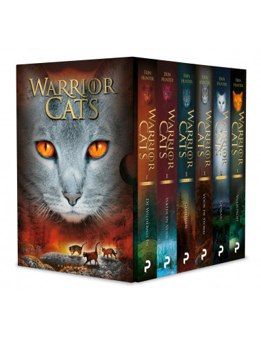 Cadeaubox warrior cats - 6 delen van ser