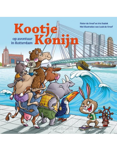 Kootje Konijn op avontuur in Rotterdam