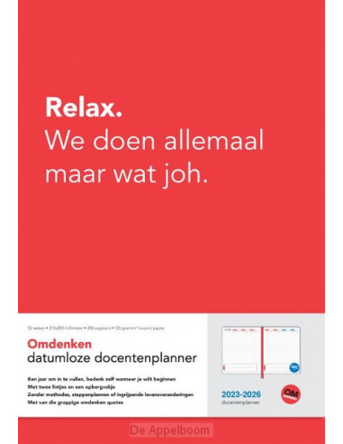 Omdenken Docentenplanner