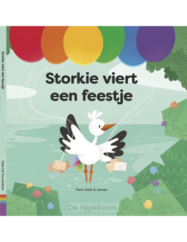 Storkie viert een feestje