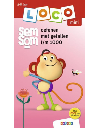 Loco mini semsom oefenen met getallen t/