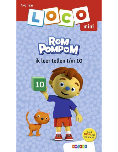 Loco mini Rompompom ik leer tellen t/m 1