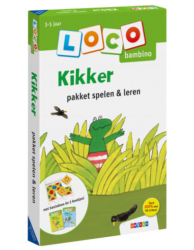 Loco bambino Kikker pakket spelen & lere